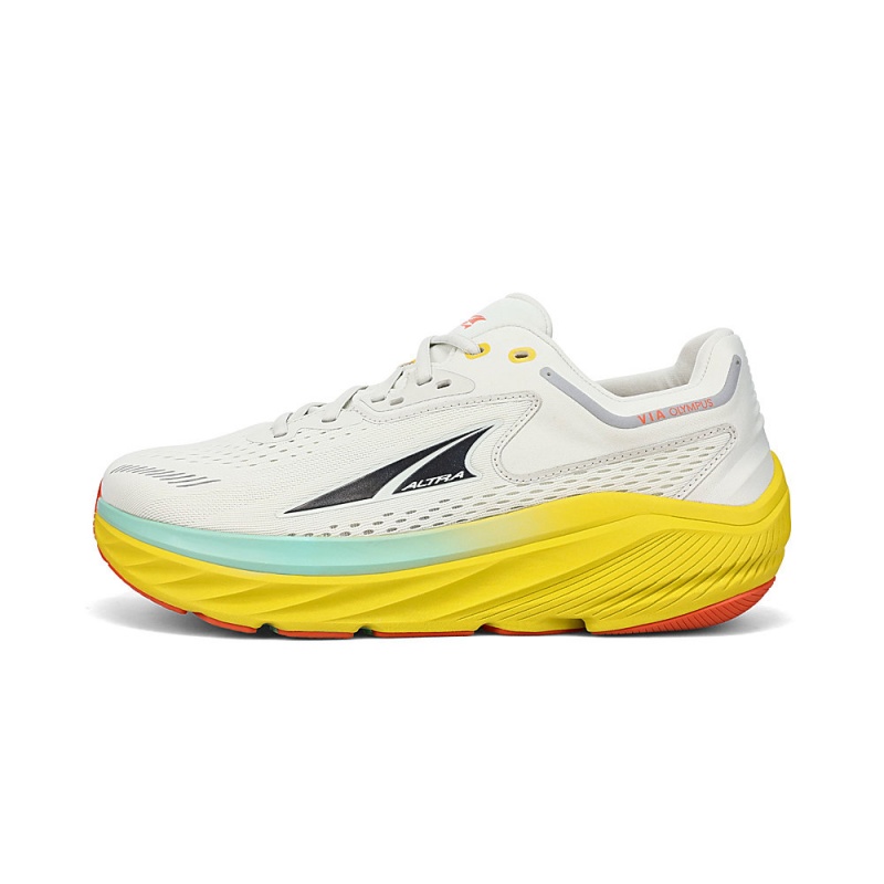 Altra VIA OLYMPUS メンズ ランニングシューズ グレー 黄色 | Japan AL3651Z83