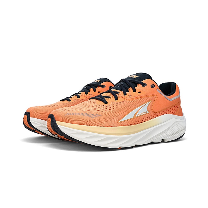 Altra VIA OLYMPUS メンズ ランニングシューズ 黒 オレンジ | Japan AL5162L39